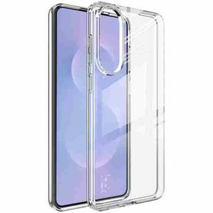 For Samsung Galaxy S25 Edge 5G imak UX-10 Series Transparent Shockproof TPU Phone Case(Transparent)