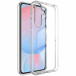 For Samsung Galaxy S25 FE 5G imak UX-10 Series Transparent Shockproof TPU Phone Case(Transparent)