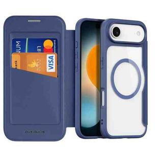 For iPhone 17 Air DUX DUCIS Skin X Pro Series Magsafe PC + TPU Phone Leather Case(Blue)