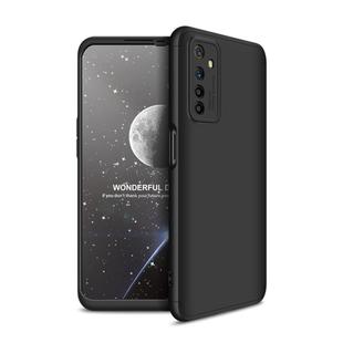 For OPPO Realme 6 GKK Three Stage Splicing Full Coverage PC Protective Case(Black)