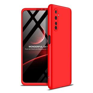 For OPPO Realme 6 Pro GKK Three Stage Splicing Full Coverage PC Protective Case(Red)