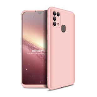 For Samsung Galaxy M31 GKK Three Stage Splicing Full Coverage PC Protective Case(Rose Gold)