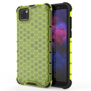 For Huawei Y5p Shockproof Honeycomb PC + TPU Protective Case(Green)