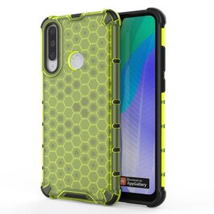 For Huawei Y6p Shockproof Honeycomb PC + TPU Protective Case(Green)