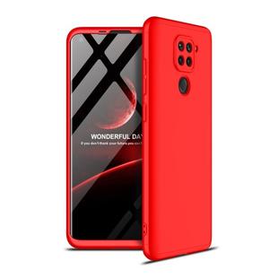 For Xiaomi Redmi Note 9 4G International Version / Redmi 10X 4G GKK Three Stage Splicing Full Coverage PC Protective Case(Red)