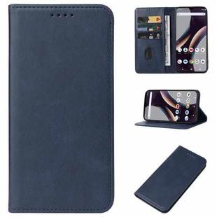 For BLU G53 Magnetic Closure Leather Phone Case(Blue)