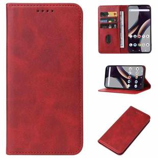 For BLU G53 Magnetic Closure Leather Phone Case(Red)