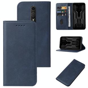 For Ulefone Armor X12 Magnetic Closure Leather Phone Case(Blue)