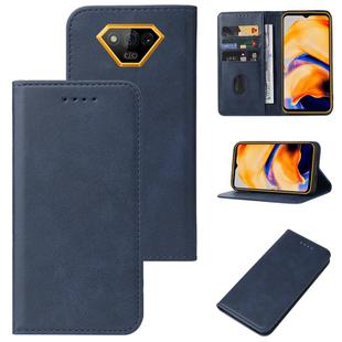 For Ulefone Armor X13 Magnetic Closure Leather Phone Case(Blue)