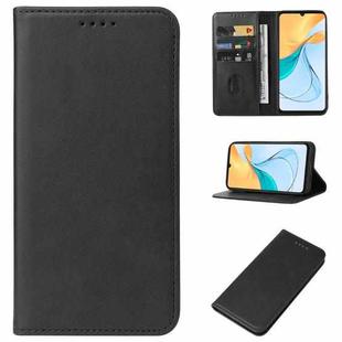 For ZTE Blade V50 Vita Magnetic Closure Leather Phone Case(Black)