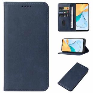 For ZTE Blade V50 Vita Magnetic Closure Leather Phone Case(Blue)