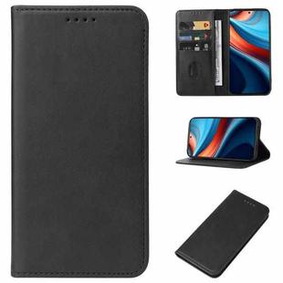 For Xiaomi Redmi Note 13R Pro Magnetic Closure Leather Phone Case(Black)