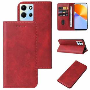 For Infinix Note 30 5G Magnetic Closure Leather Phone Case(Red)