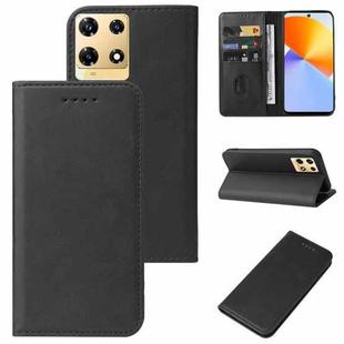 For Infinix Note 30 Pro Magnetic Closure Leather Phone Case(Black)