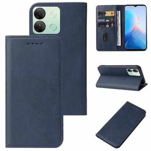 For Infinix Smart 7 HD Magnetic Closure Leather Phone Case(Blue)