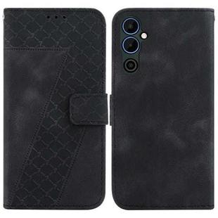 For Tecno Pova Neo 2 7-shaped Embossed Leather Phone Case(Black)