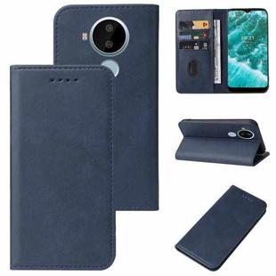 For Nokia C30 Magnetic Closure Leather Phone Case(Blue)