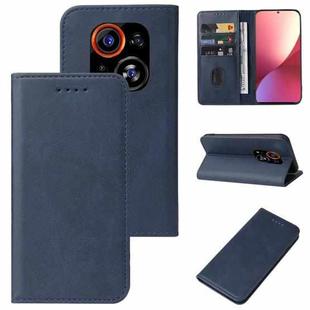 For Tecno Phantom X2 Pro Magnetic Closure Leather Phone Case(Blue)