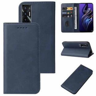 For Tecno Pova 5G Magnetic Closure Leather Phone Case(Blue)