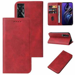 For Tecno Pova 5G Magnetic Closure Leather Phone Case(Red)