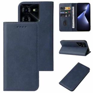 For Tecno Pova 5 Pro Magnetic Closure Leather Phone Case(Blue)