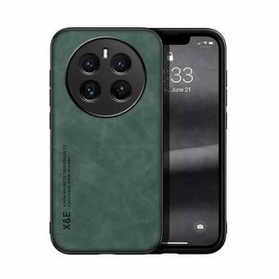 For Realme 12 Pro / 12 Pro+ Skin Feel Magnetic Leather Back Phone Case(Green)