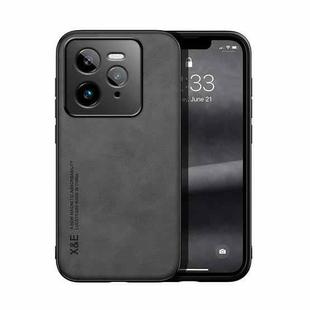 For Realme GT 7 Pro Skin Feel Magnetic Leather Back Phone Case(Dark Grey)