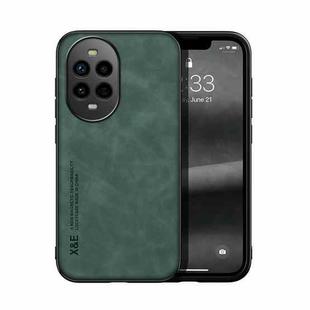 For Huawei nova 13 Pro Skin Feel Magnetic Leather Back Phone Case(Green)