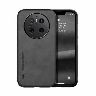 For Huawei Mate 70 Skin Feel Magnetic Leather Back Phone Case(Dark Grey)