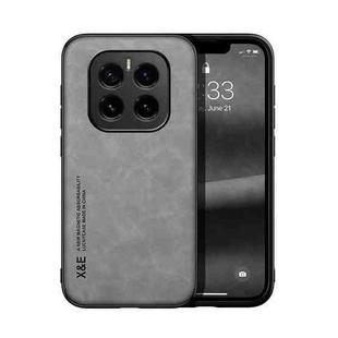 For Honor GT Pro Skin Feel Magnetic Leather Back Phone Case(Light Grey)