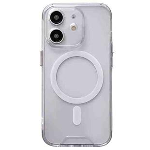 For iPhone 12 mini Space MagSafe Acrylic Hybrid TPU Phone Case(Transparent)