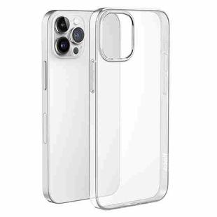 For iPhone 15 Pro hoco Light Series Soft TPU Phone Case(Transparent)