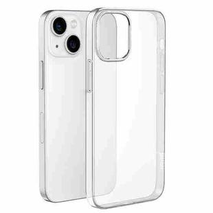 For iPhone 15 Plus hoco Light Series Soft TPU Phone Case(Transparent)