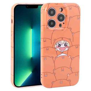 For iPhone 13 Pro Max Dustproof Net Full Coverage PC Phone Case(Cartoon Character)