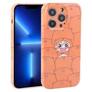 For iPhone 13 Pro Dustproof Net Full Coverage PC Phone Case(Cartoon Character)