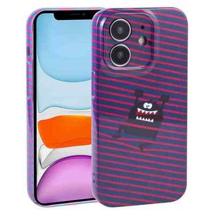 For iPhone 11 Dustproof Net Full Coverage PC Phone Case(Little Monster)