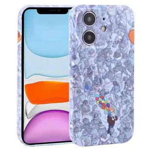 For iPhone 11 Dustproof Net Full Coverage PC Phone Case(Crowd)