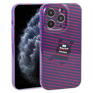 For iPhone 11 Pro Dustproof Net Full Coverage PC Phone Case(Little Monster)