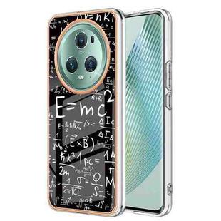 For Honor Magic 5 Pro Electroplating Marble Dual-side IMD Phone Case(Equation)