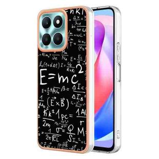 For Honor X6a Electroplating Marble Dual-side IMD Phone Case(Equation)