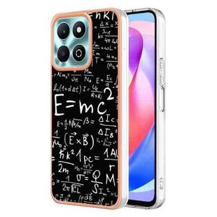 For Honor X6b Electroplating Marble Dual-side IMD Phone Case(Equation)