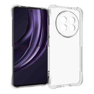 For Realme 13+ 5G Global Shockproof Non-slip Thickening TPU Phone Case(Transparent)