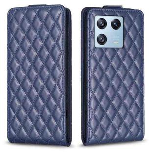 For Xiaomi 13 Pro Diamond Lattice Vertical Flip Leather Phone Case(Blue)