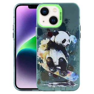 For iPhone 14 Animal Pattern PC Phone Case(Panda)