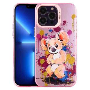 For iPhone 13 Pro Animal Pattern PC Phone Case(Koala)
