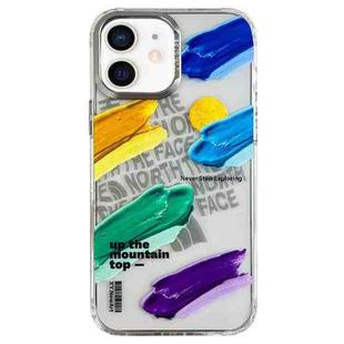 For iPhone 12 Oil Painting Pattern PC Phone Case(Artistic Strokes)