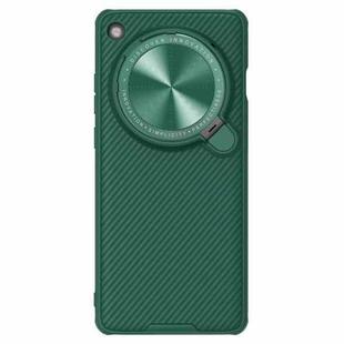 For OPPO Find X7 Ultra NILLKIN Black Mirror Prop CD Texture Mirror Phone Case(Green)