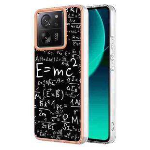 For Xiaomi 13T/13T Pro Electroplating Marble Dual-side IMD Phone Case(Equation)