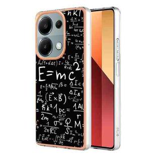 For Xiaomi Redmi Note 13 Pro 4G/Poco M6 Pro 4G Electroplating Marble Dual-side IMD Phone Case(Equation)