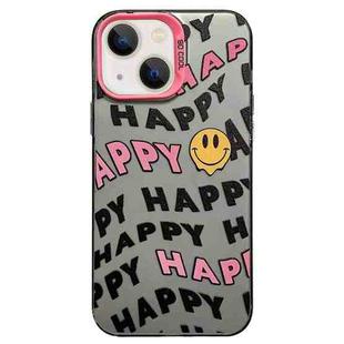 For iPhone 14 English Characters PC Phone Case(Little Smiley Face)